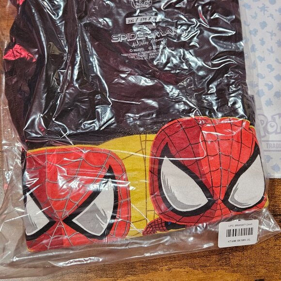 Funko Pop! T-Shirt Uomo Marvel Collector Corps: Spider-Man - Taglie Regolari - Foto 2